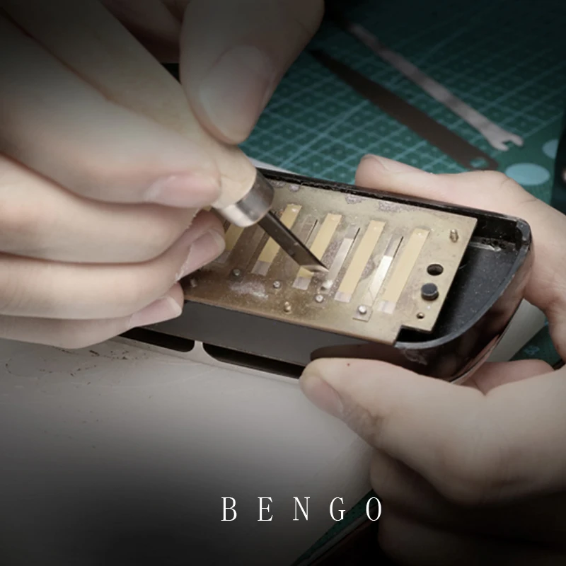 BENGE Harmonica Repair Tuning Tools Set 12-piece set Harmonica maintenance Tools Kit