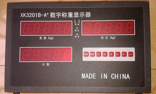 XK3201B-A Digital pesatura Display cemento stucco polvere polvere polvere secca macchina per l'imballaggio strumento Controller