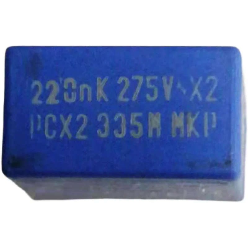 5 шт., конденсатор с усилением звука, 224 uf275v, трубка, конденсатор переменного тока, новый конденсатор 220n