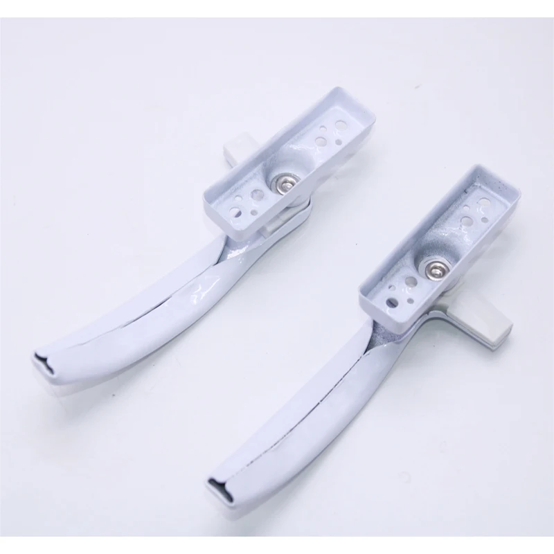 2pcs Old Style Casement Windows Plastic Steel 7-Shape Inside And Outside Window Handle
