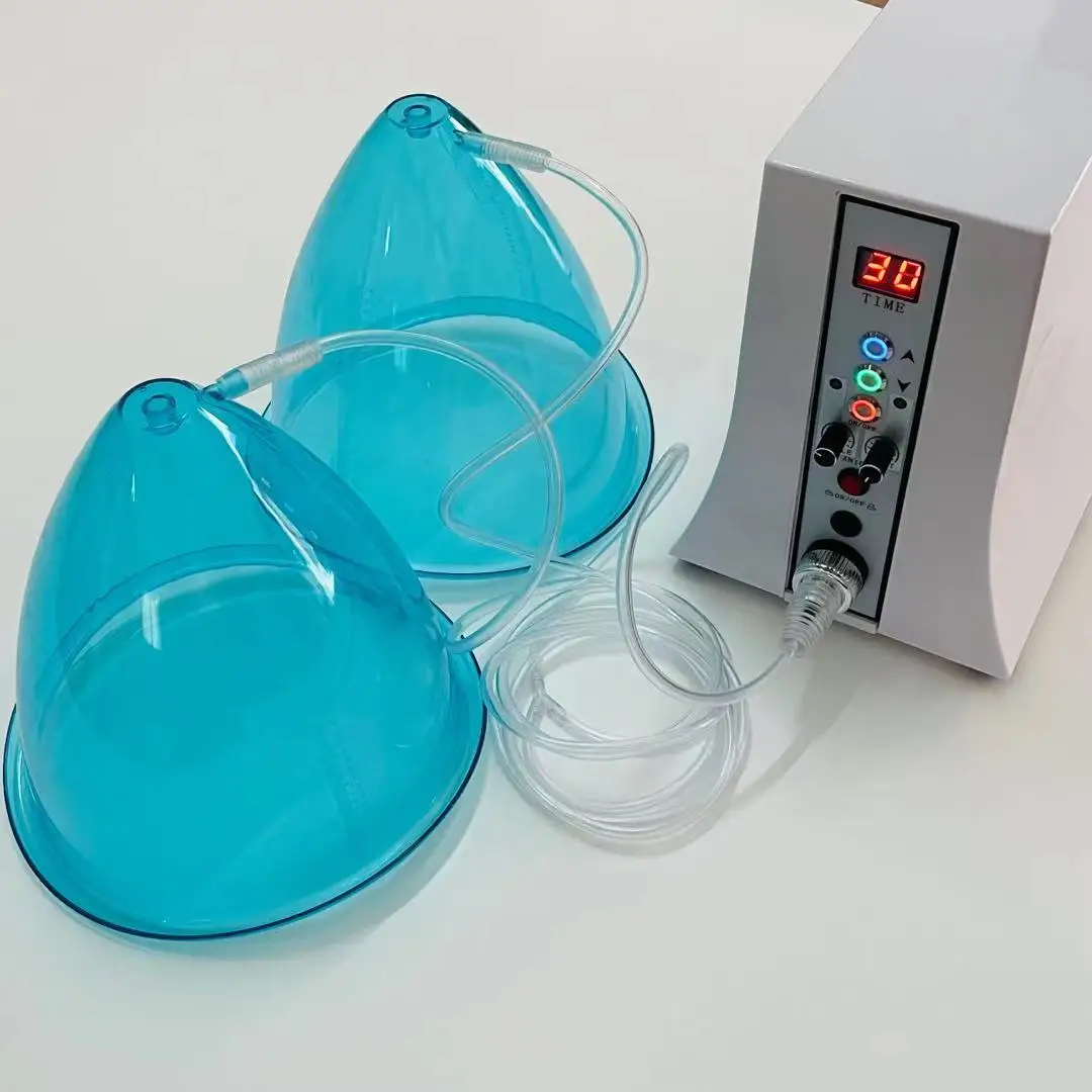 1 Pair 21cm 180ML Butt Premium Extra-Large Vacuum Suction Cups for Buttock Lift Body Massage Vacuum Cupping Machine Accessories