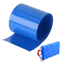 Tubo termorretráctil de batería de litio, revestimiento de iones de litio, 14500, 18650, 26650, tubos retráctiles de PVC, fundas de película de aislamiento eléctrico