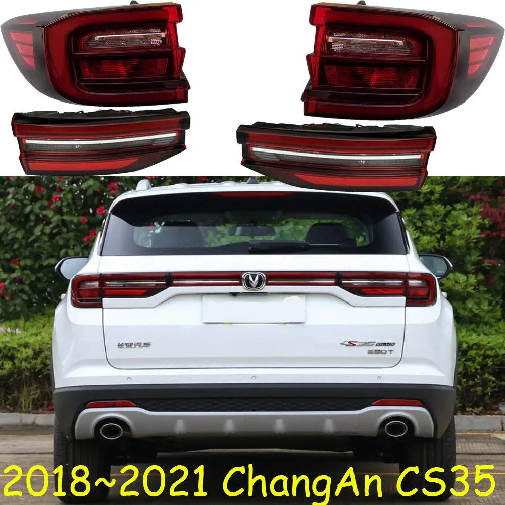 

1pcs car bumper Chang An tail light Changan CS35 plus taillight 2018~2021y car accessories Taillamp ChangAn CS35 rear light fog