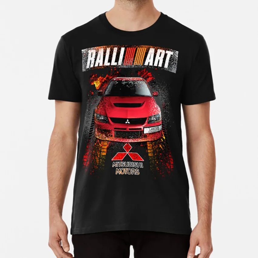 Ralliart Evo Ix Design T Shirt Lancer Mitsubishi Evolution Evo Ralliart Car Evoix Racecar Japan Jdm