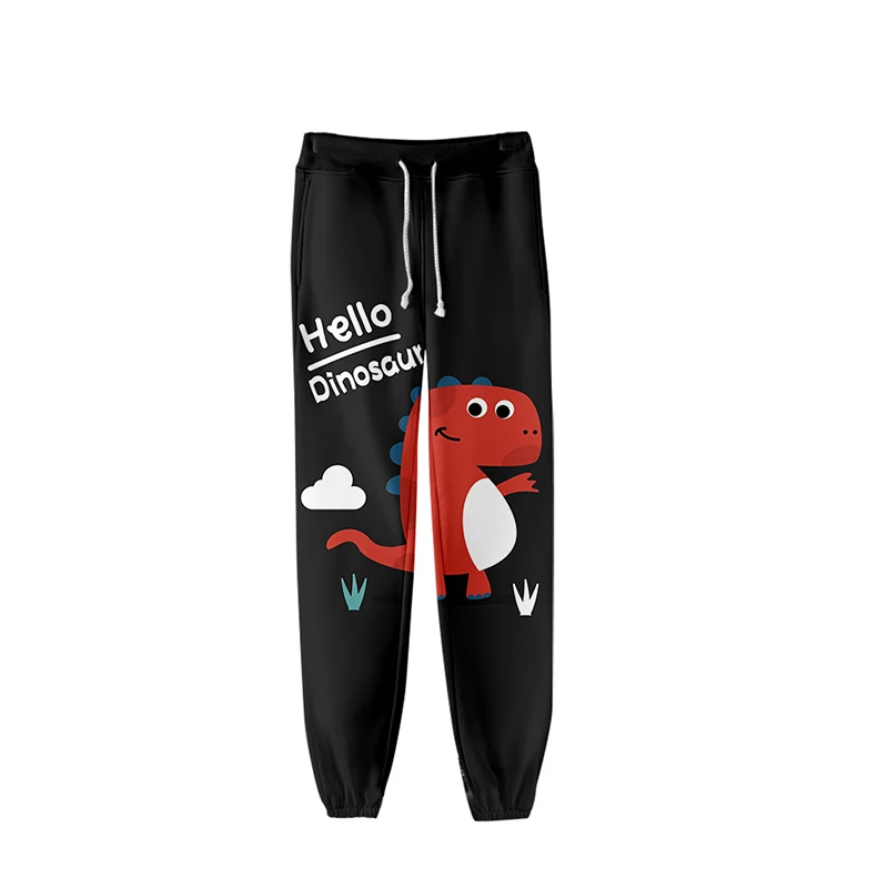 

Hello Dinosaur Cartoon Cute 3d Print Jogger Harem Pant Casual Sport Hip Hop Men Women Long Loose Harajuku Trousers Fitness Pants