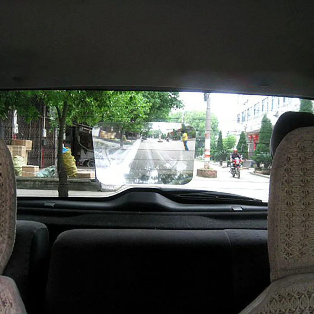 Auto Car Windshield Wide Angle Rear View Parking Reversing Mirror Clear Film Sticker Car Interior Accessories  Boutique