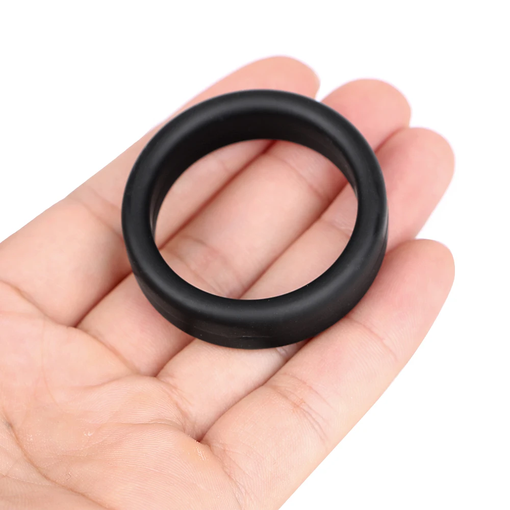 Silicone Penis Ring Premium Stretchy Cock Ring for Last Longer Harder Stronger Erection Pleasure Enhancing Sex Toy for Man or Co