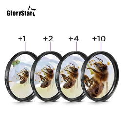 Camera Filter 37/40.5/43/46/49/52/55/58/62/67/72/77/82mm Close-Up +1+2+4+8+10 Macro Lens Filter for Nikon Canon Camera