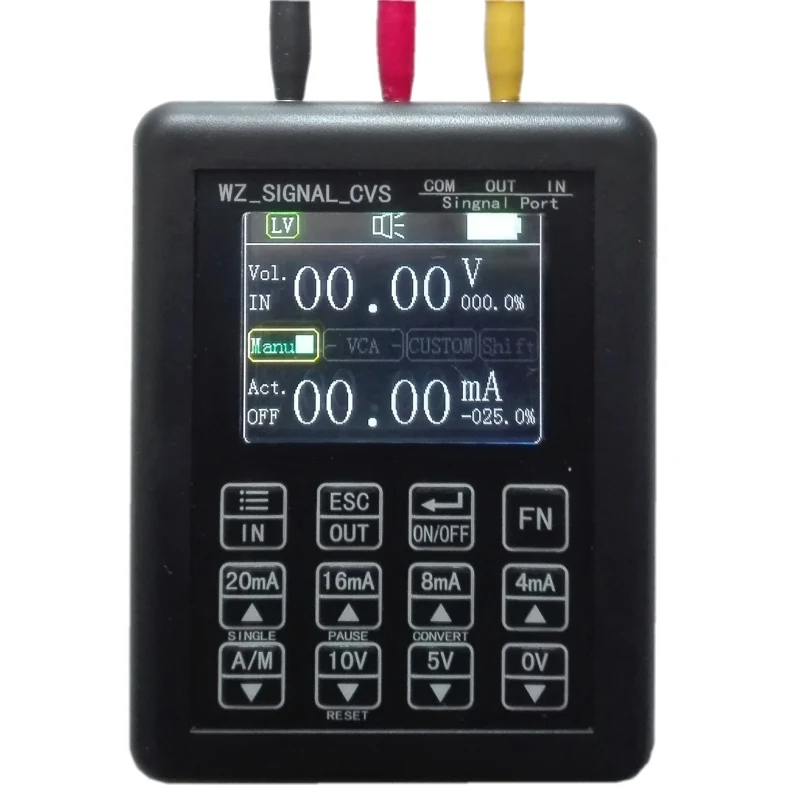 Simulateur analogique à tension réglable 0-10V 4-20ma, générateur de Signal, Sources émetteur, calibrateur