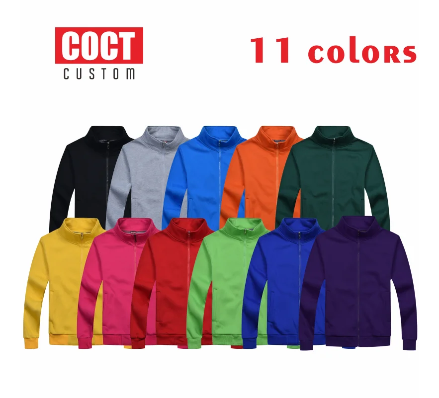 COCT-chaqueta deportiva ajustada de manga larga, top barato, personalizada, con bordado, para Grupo personal, novedad de 2020