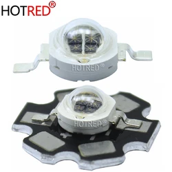 Emisor de cuentas LED de alta potencia, 5W, infrarrojo IR 850nm 940NM, 4 chips DC1.4-1.7V 1400mA con PCB de 20mm para linterna de cámara de visión nocturna