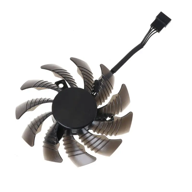 1/3PCS 75Mm T128010SU 4Pin พัดลมระบายความร้อน Cooler สำหรับ Gigabyte AORUS GTX 1060 1070 1080 G1 GTX 1070Ti 1080Ti 960 980Ti 7