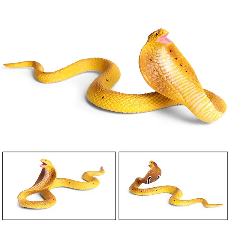 Fake Realistic Rubber Toy Snake North US Green Anaconda Scary Halloween to Scare Birds Props