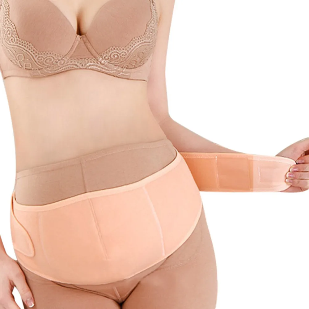 Maternity Support Belly Belt Adjustable Waist Care Pregnant Women  Abdomen Band Back Brace Protector Pregnancy Clothes