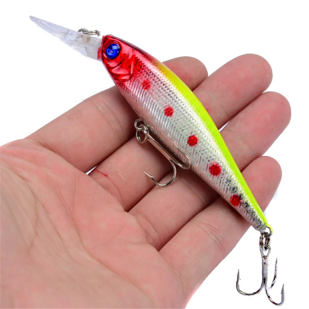 Señuelo Minnow Flotante 10 cm, 9,4 g para trucha - Jerkbait realista - imagen 5