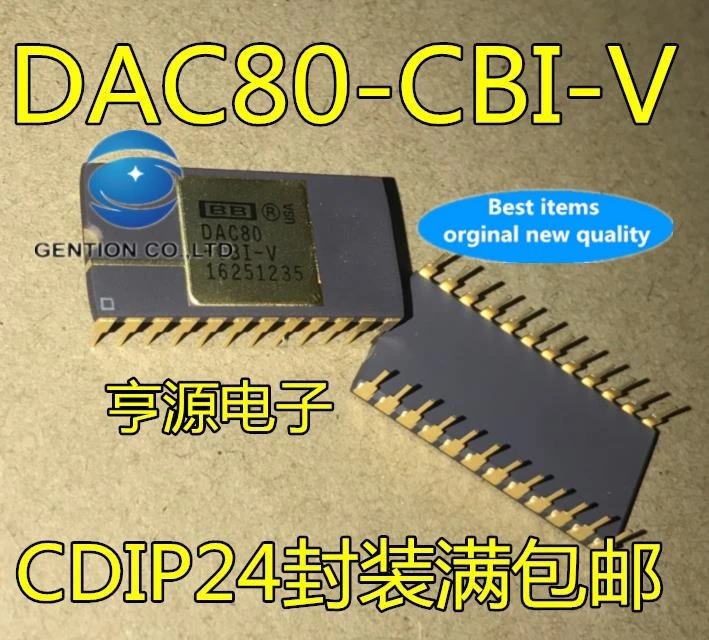 2 قطعة DAC80-CBI-V DAC80 CDIP-24 الدوائر المتكاملة IC في المخزون 100% الجديدة والأصلية