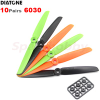 10Pairs Diatone 6030 6x3 6inch CW CCW PC Propeller With Prop Hub Adapter Lightweight High Quality RC FPV Multicopter Quacopter