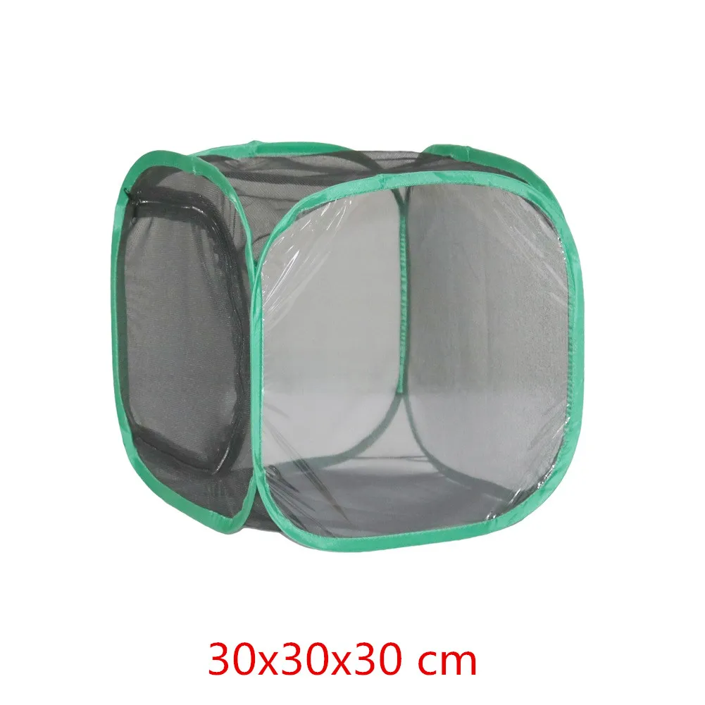 NONE 1 Pc Insekt Käfig Zucht Käfige Insekt Box Net Tuch Beten Mantis Stick Schmetterling Zucht Gehäuse Sicherheit Gehäuse 2 Größen 7