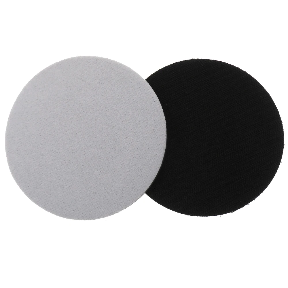 Almohadilla de esponja de interfaz suave de 5 pulgadas y 125mm, almohadilla de amortiguación de gancho y bucle, accesorios de herramientas eléctricas para pulir y moler