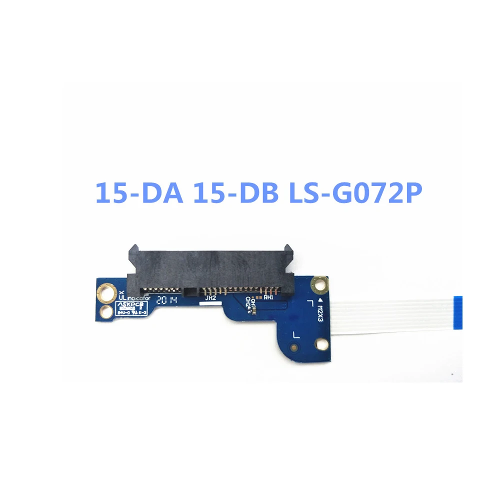 Novo genuíno para hp 15-da 15-db hdd disco rígido conector placa de cabo LS-G072P 435om932l01 8pin