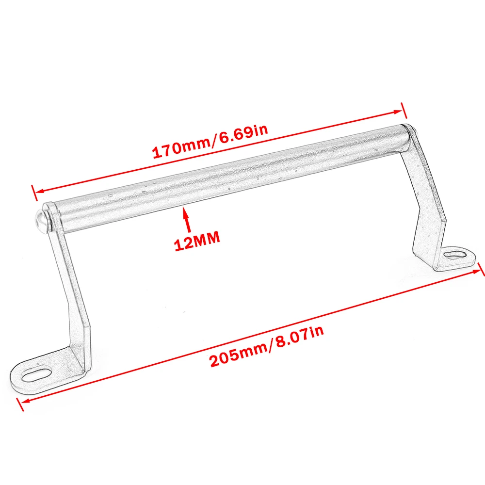 Barra do suporte do telefone do GPS da motocicleta, suporte do motor, suporte de navegação do guiador, KT-M 1290 Super ADV S R 2018-2020, 12mm, 20mm