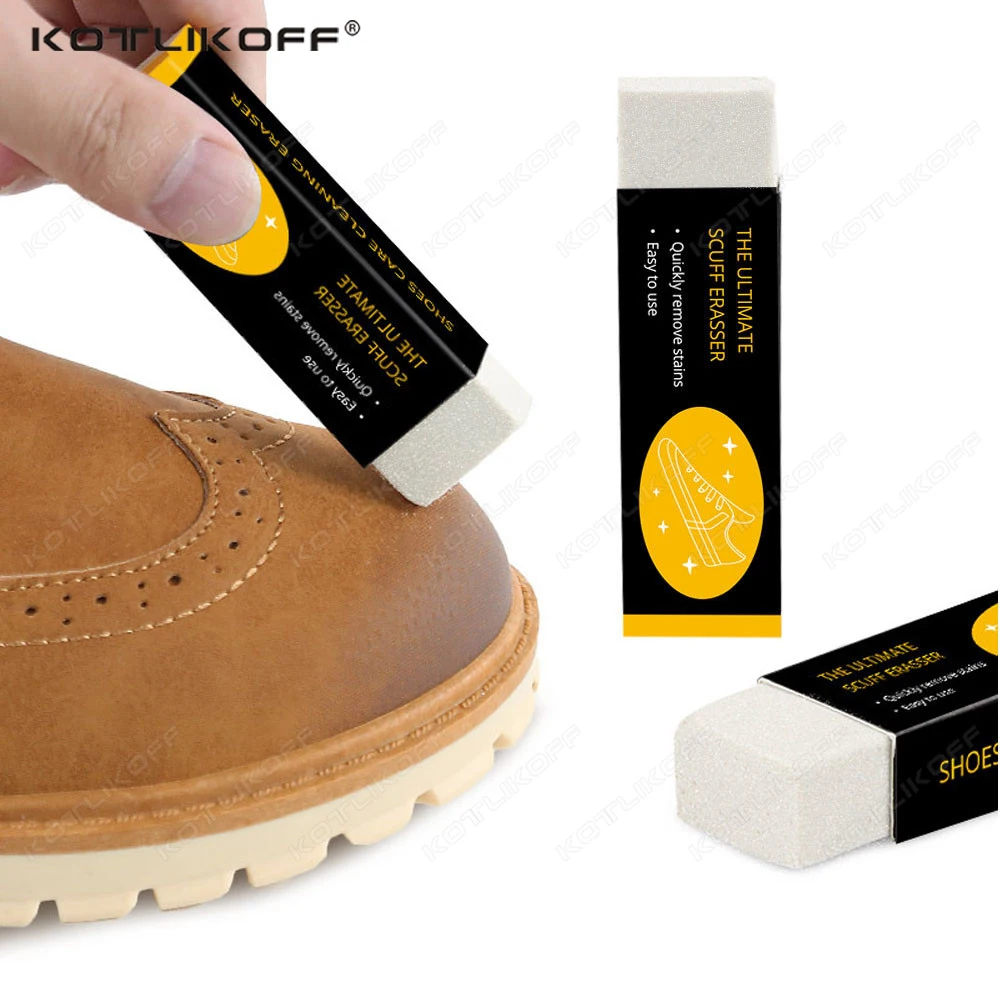 Cleaning Eraser Suede Sheepskin Matte Leather Fabric Care Shoes Care Leather Cleaner Natural Rubbing Rubber Block Shoe Brush