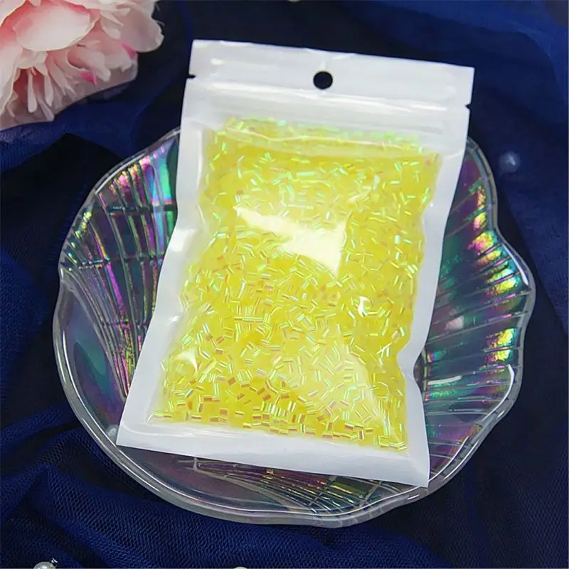 10 gr/paket Schleim Sound Streusel Perlen Asmr Schleim Supplies Charms Zubehör Für Flauschigen Schlamm Lehm