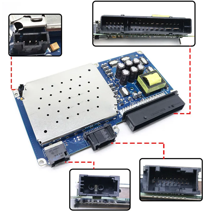 

Основной усилитель 4L0035223D Amp для мини печатной платы 2G для Audi A6 05-08 Q7 07-09 4L0035223C 4L0035223A 4L0035223G