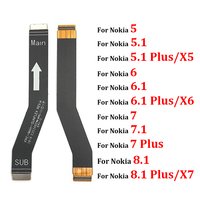 Main Board Motherboard Connector Board Flex Cable For Nokia 2 2.1 3 3.1 Plus 5 5.1 6 6.1 7 7.1 8 X5 X6 X7 Mainboard