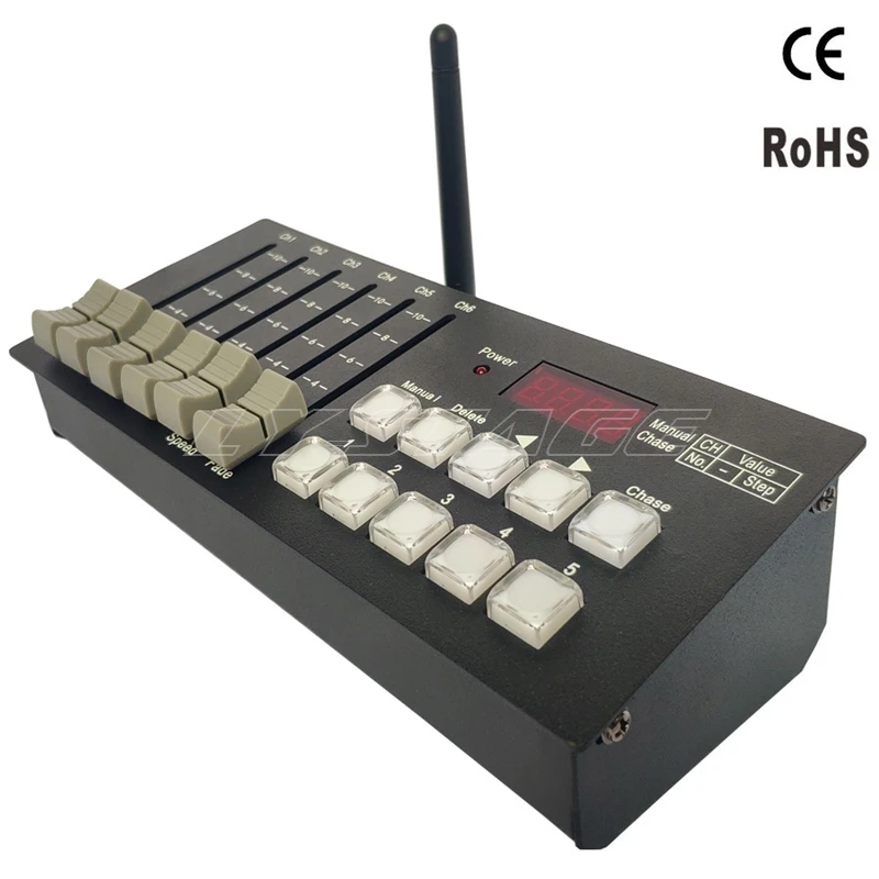 30 تحكم DMX تحكم لاسلكي رخيصة الثمن التحكم عن بعد تحكم DMX للمرحلة DJ الإضاءة Led مصباح موازي المستوى