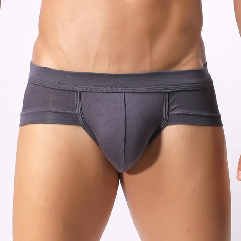 Nouveaux hommes slips sous-vêtements hommes Sexy slips caleçons Modal confortable hommes slips sous-vêtements Shorts Cueca mâle culottes solide