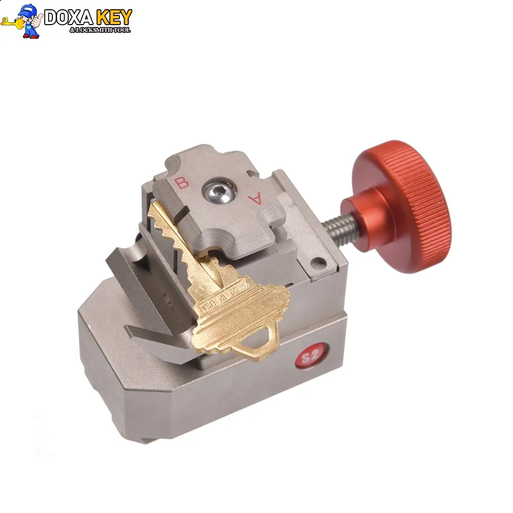 S2 Single Standard Key Jaw For Alpha Key Cutting Machine Car Key Cutting And Coding Machines Clamps