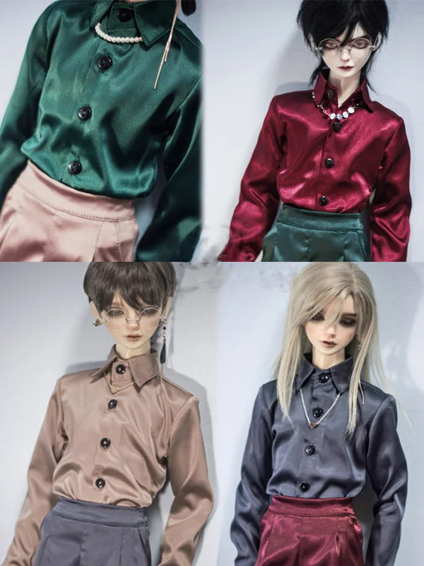 

1/4 1/3 Scale BJD Accessories Doll Clothes Fashion Casual Shirt for BJD/SD MSD SD13 SD17 SSDF ID75 Uncle.Doll not included C0849