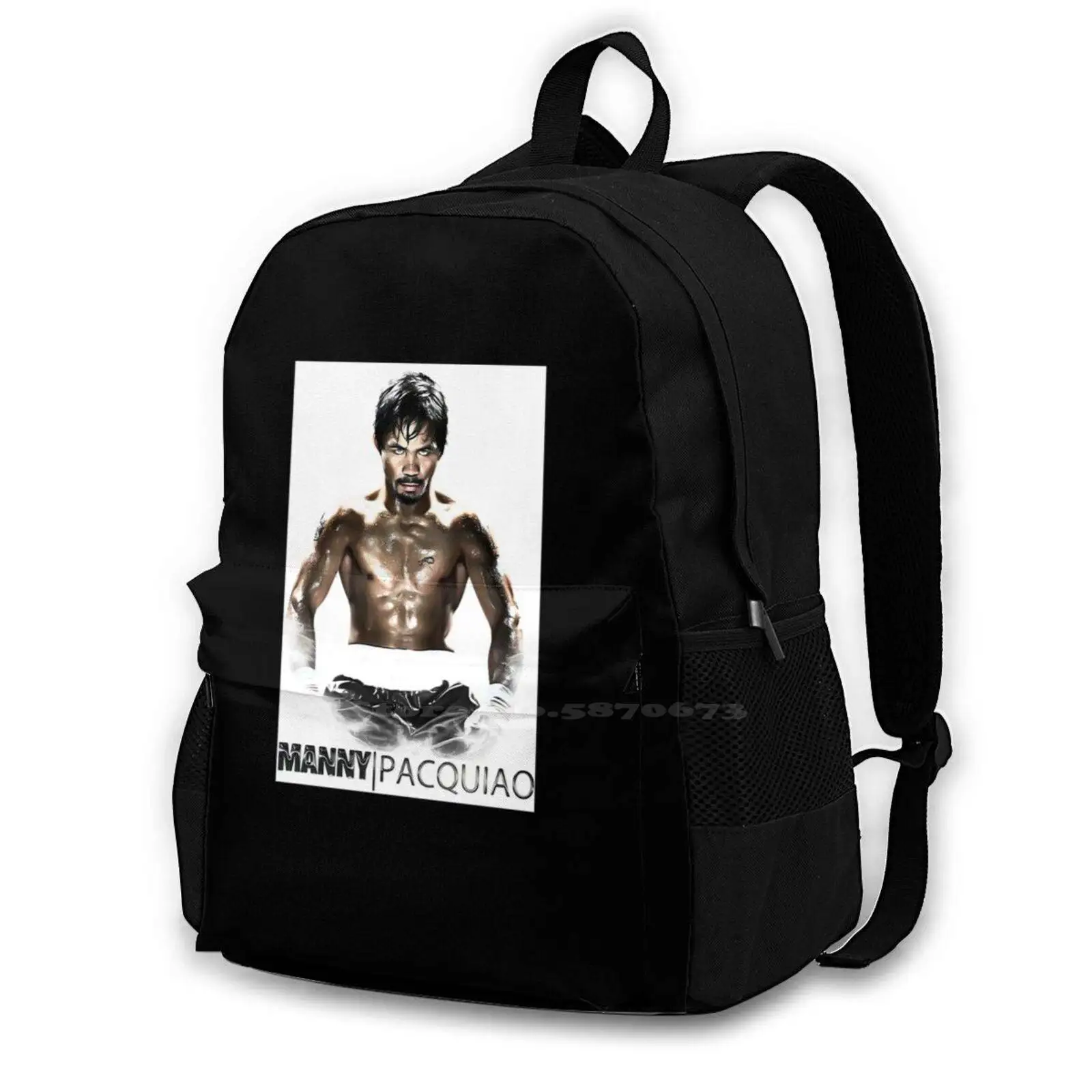 

Manny Pacquiao Fan Art Backpacks For School Teenagers Girls Travel Bags Champion Manny Filipino Fight Legend Boxing Pacquiao