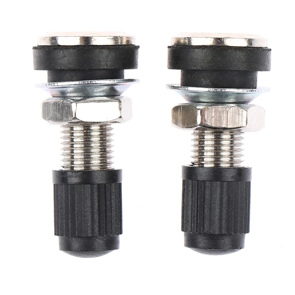 2PCS 32/35MM Tubeless Car Motorcycle Bike Tyre Valve With Dust Cap For Moto Wheel Tire Accessories Universal Tube Tyre