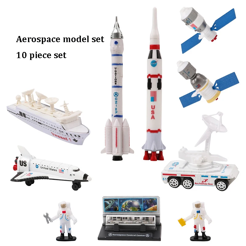 子供向けのクリエイティブな教育玩具,ロケットモデル,飛行機,車,発射