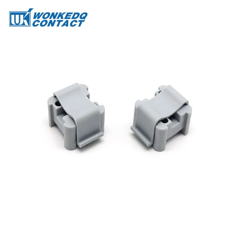 10Pcs BusBar Holder AB/SS AB/SS-2 Single Layer For 3*10/6*6 mm AKG Connection Terminal Block Clamp Direct/Screw Support Bracket