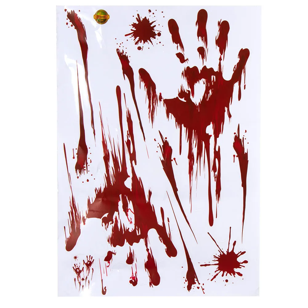 

DIY 3D Car Stickers Halloween Decoration Ghost Horror Finger Foot 3D Wallpaper Waterproof Removable Car Accessories