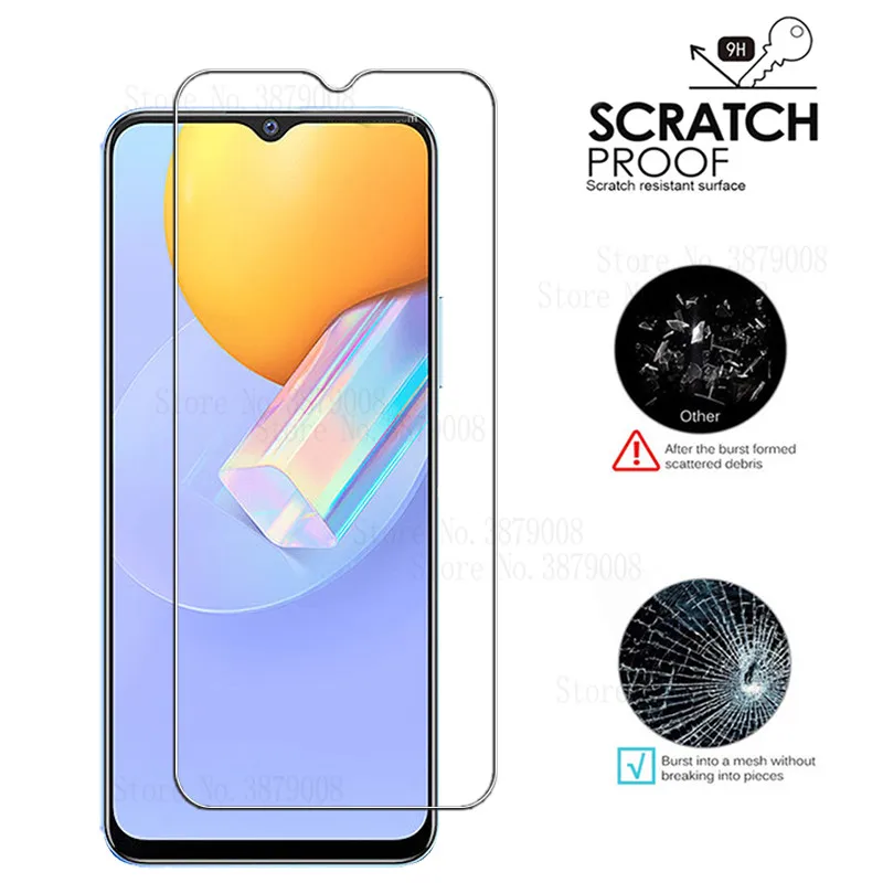 Glass For Vivo Y31 2021 Cover Phone Front Screen Scratch Proof Protective Film For Vivo Y 31 9H Explosion Proof Tempered Glass