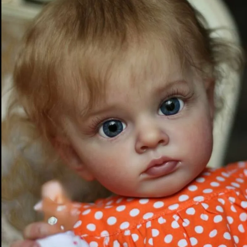 23inch Reborn Doll Kit Baby Tutti with Limited Edition DIY Unfinished Doll Parts Diy Bonecas Reborn