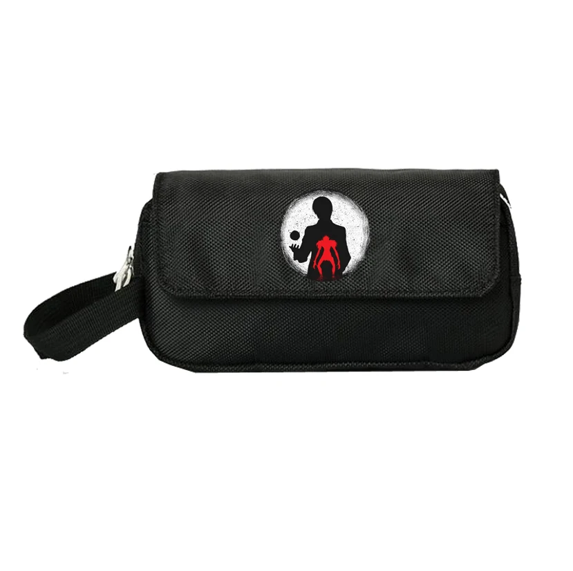 Death Note-estuche doble para mujer, estuche de maquillaje, bolsa de estudiante, regalo