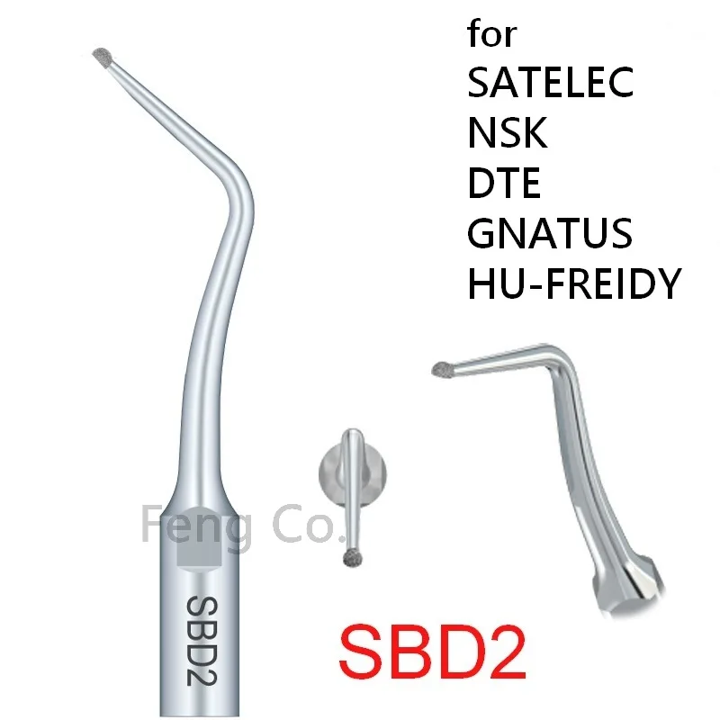 

SBD2 Dental Ultrasonic Scaler Tips Scaling Endo Perio Fit SATELEC NSK DTE GNATUS HU-FREIDY Handpiece Dentist Teeth Whitening