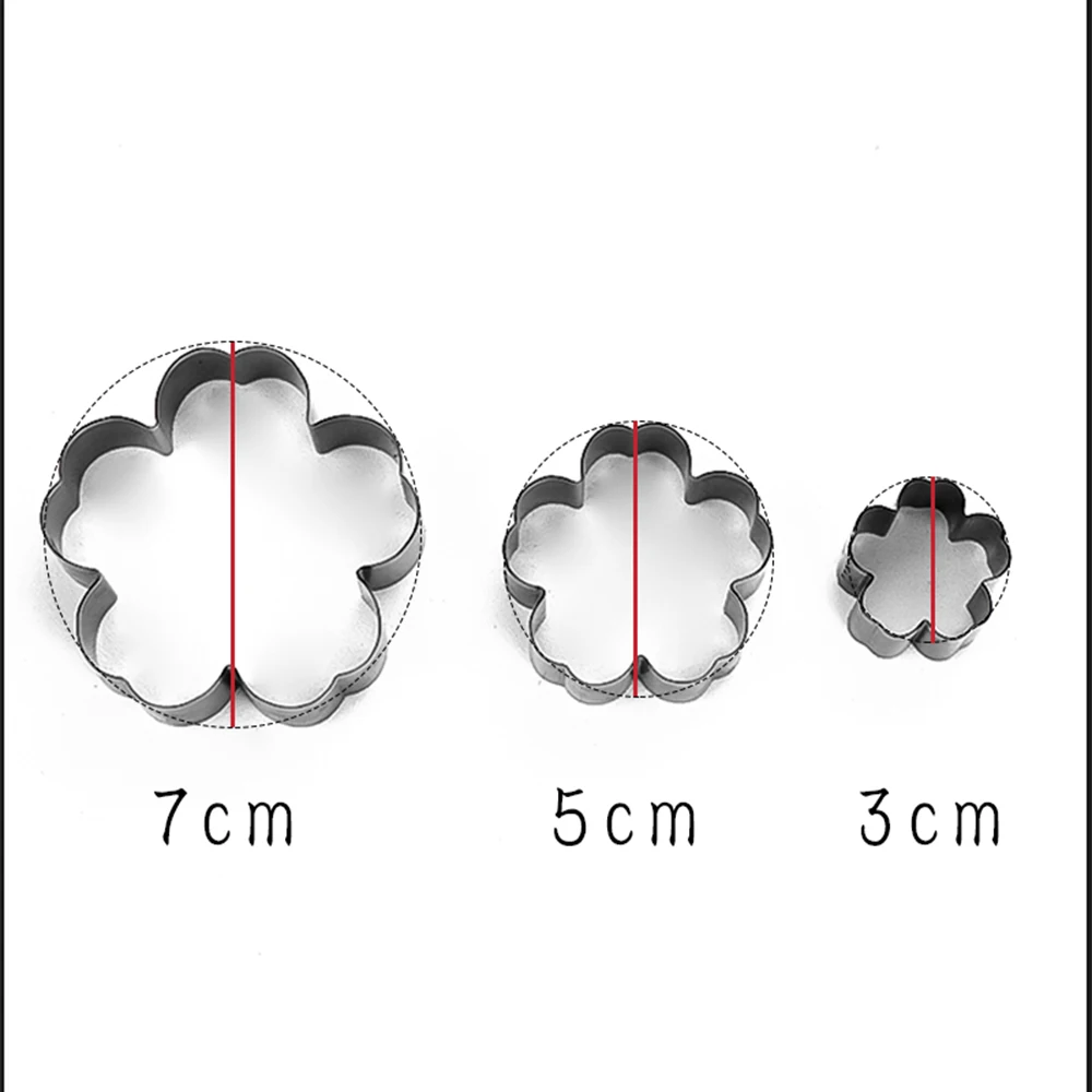 Flower Shape Metal Die Cutting Tool, Wood Dies, Cutter for DIY Leather Crafts, Baking Cake Cutting Sha