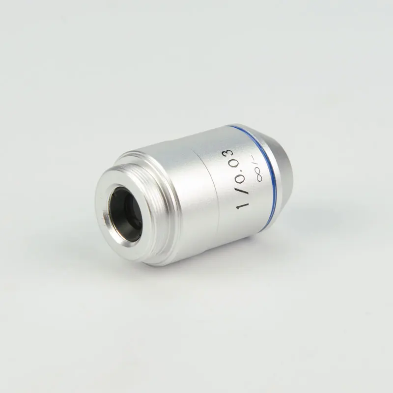 1X Microscope Objective Lens 195 Universal Biological Microscope Infinity Objective Lens Working distance 50mm Microscope lens