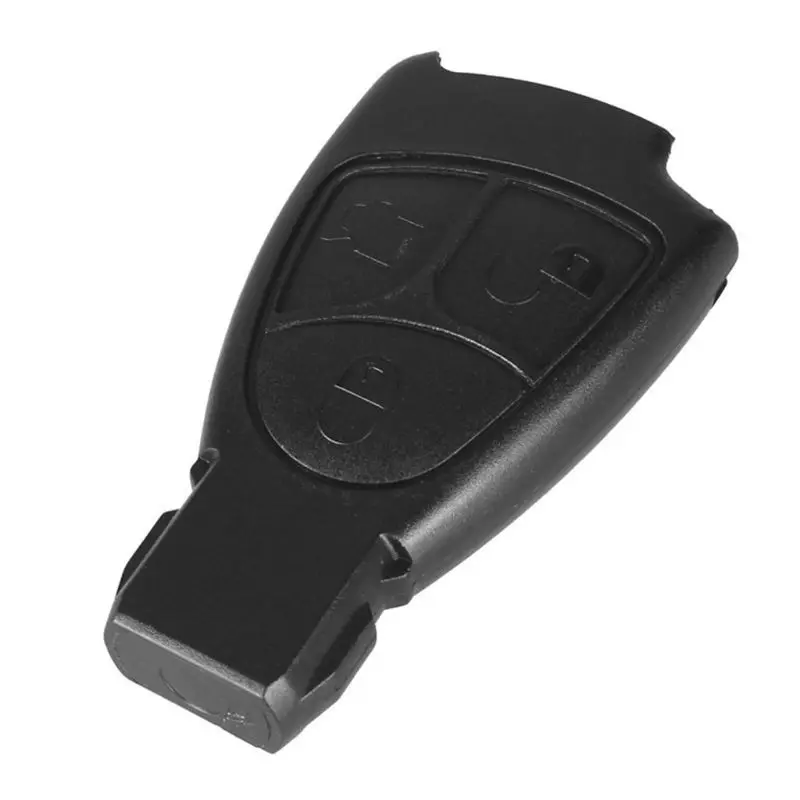 Télécommande de remplacement à 3 boutons pour Mercedes Benz, couvercle d'alarme de classe C E ML, coque de clé de voiture w203, w211, w204