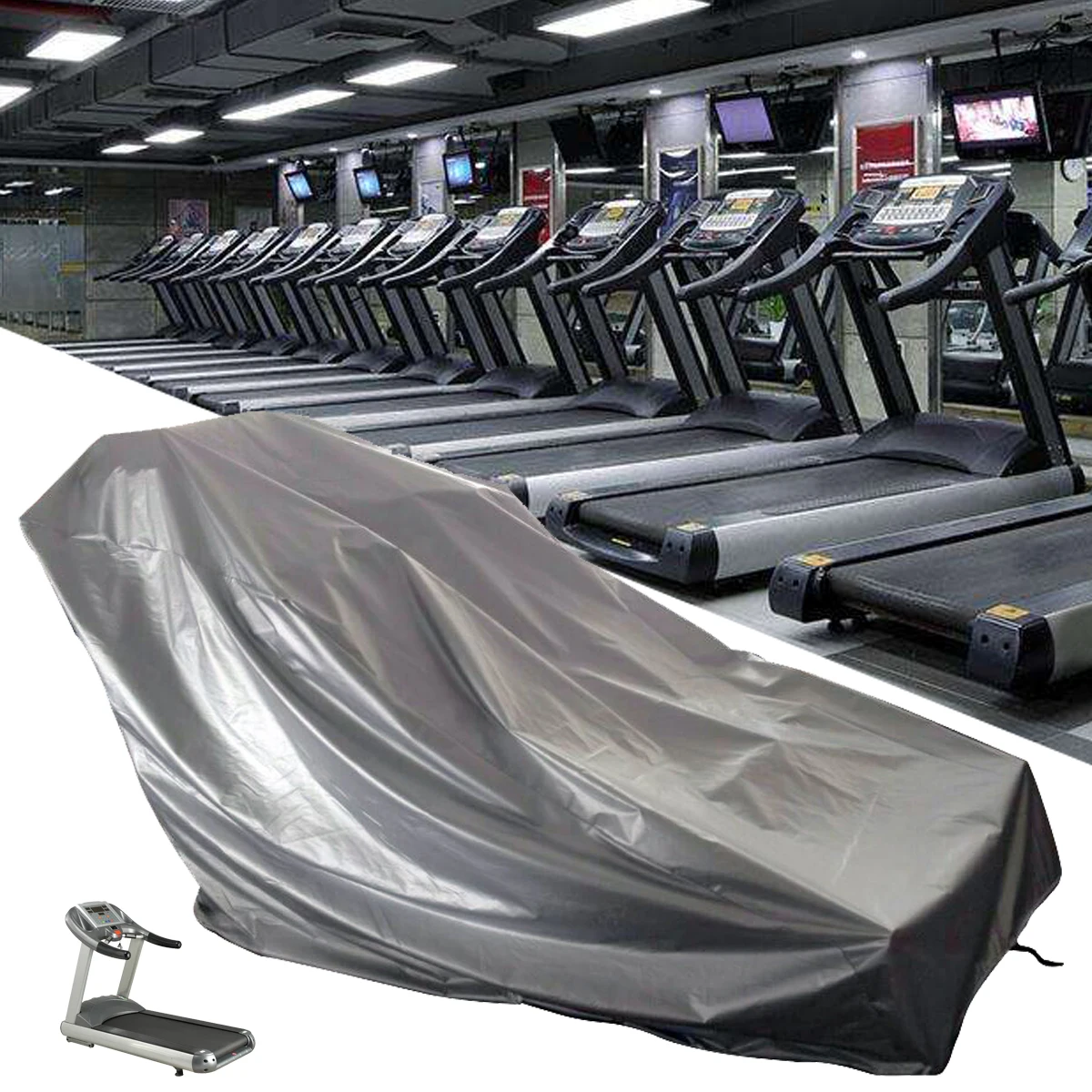 

Treadmill Cover Waterproof Running Jogging Machine Dustproof Shelter Protect Indoor Outdooor Fitness Equipment Folding Covers