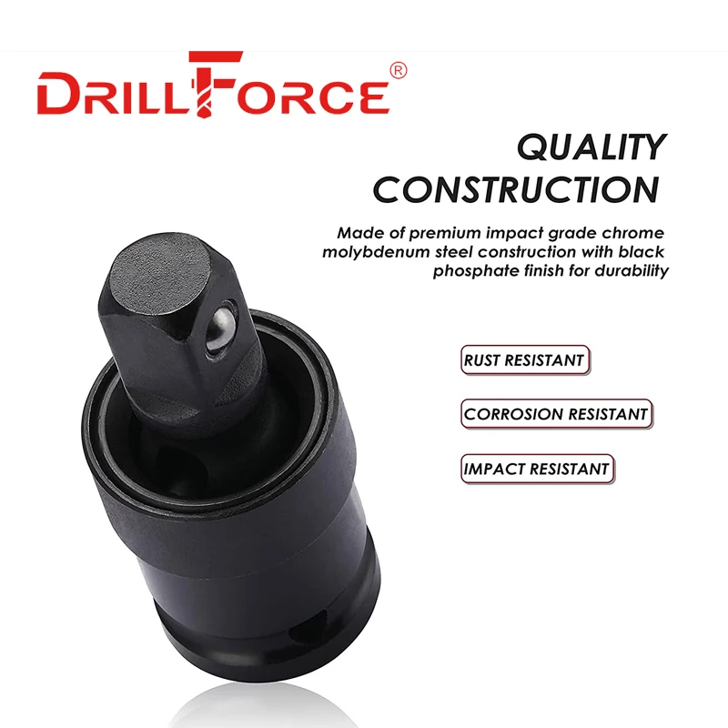 Drillforce impacto junta universal 1/4 \