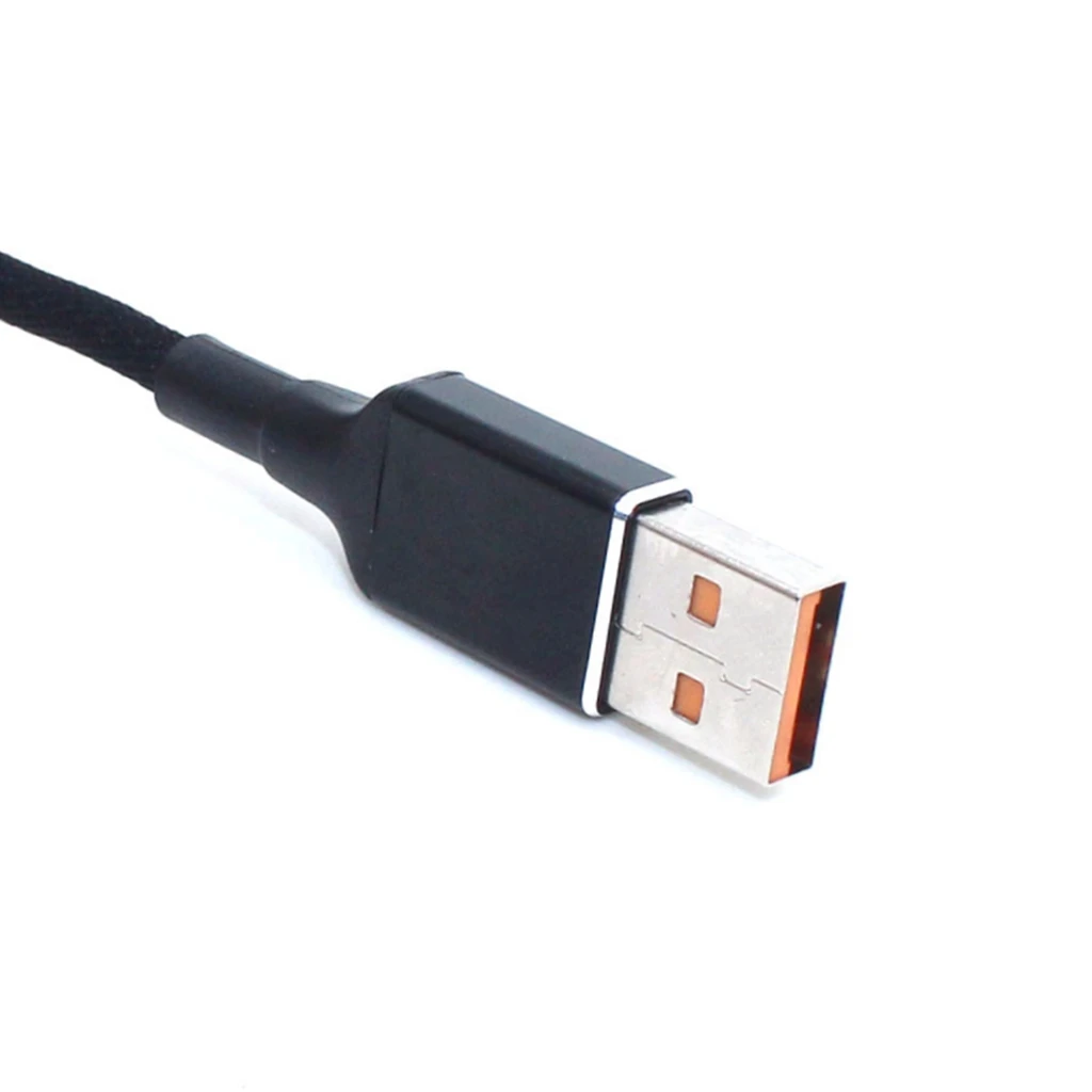 65 واط USB ذكر رئيس إلى تيار مستمر 4.0x1.7 مللي متر امدادات الطاقة محول الحبل 1.8 متر لينوفو 100-15 B50-10 اليوغا 710 510-14ISK 20 فولت 2.25A 3.25A