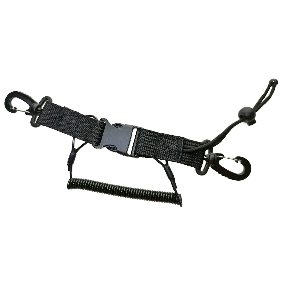 Caméra de plongée à ressort avec boucle à dégagement rapide, lanière, accessoires de piscine