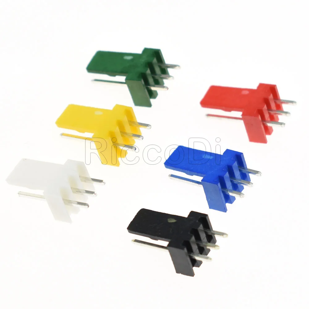 50-200Pcs 2510 KF2510 Male Wafer Plug Connector 2.54mm Pitch Straight Angle Connector for Computer Fan